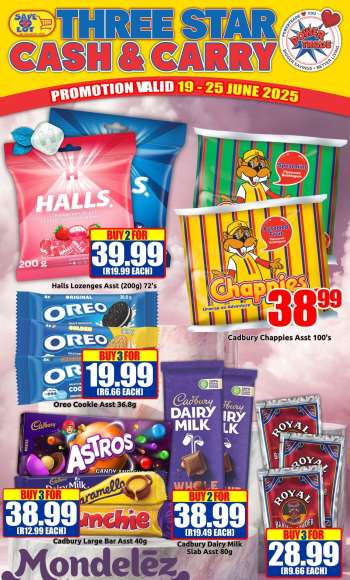 Three Star Cash and Carry catalogue  - 19/06/2025 - 25/06/2025.