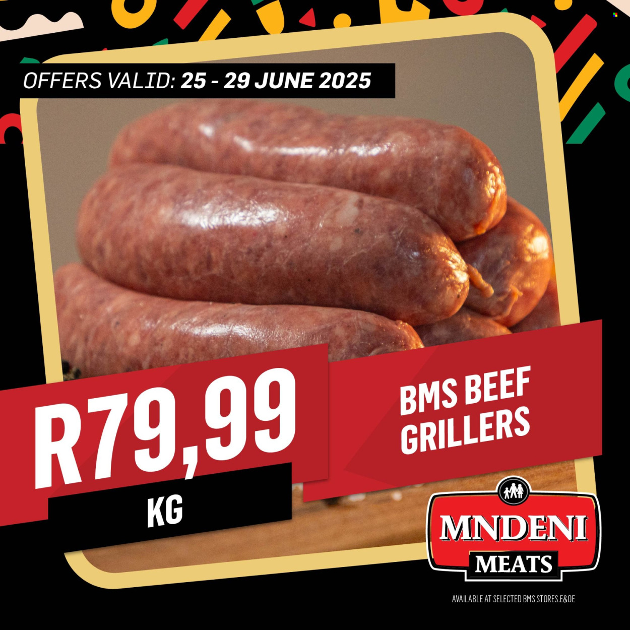 Mndeni Meats specials - 25/06/2025 - 29/06/2025. Page 6