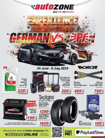 AutoZone catalogue  - 24/06/2025 - 06/07/2025.