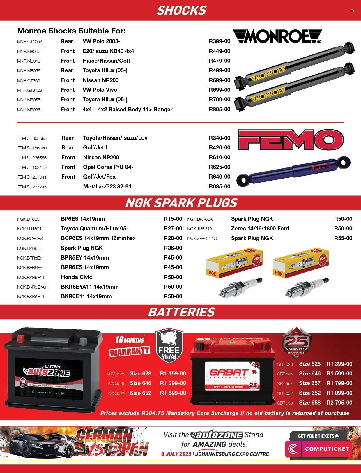 AutoZone specials - 24/06/2025 - 06/07/2025. Page 5