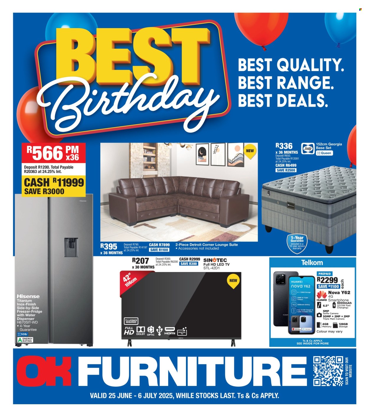 OK Furniture specials - 25/06/2025 - 06/07/2025. Page 1