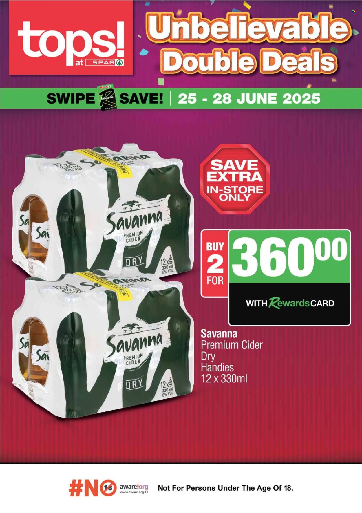 TOPS at SPAR specials - 25/06/2025 - 28/06/2025. Page 4