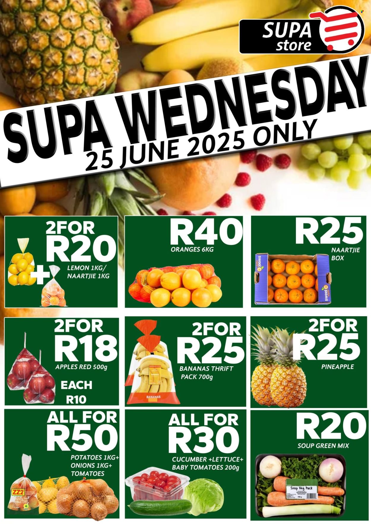 Supa Store specials - 25/06/2025 - 25/06/2025. Page 1