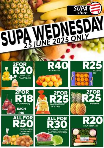 Supa Store catalogue  - 25/06/2025 - 25/06/2025.