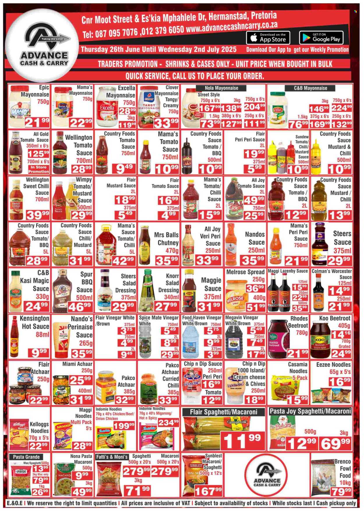 Advance Cash & Carry specials - 26/06/2025 - 02/07/2025. Page 4