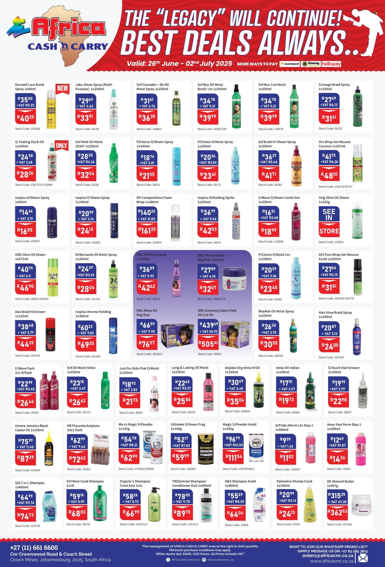Africa Cash & Carry specials - 26/06/2025 - 02/07/2025. Page 1