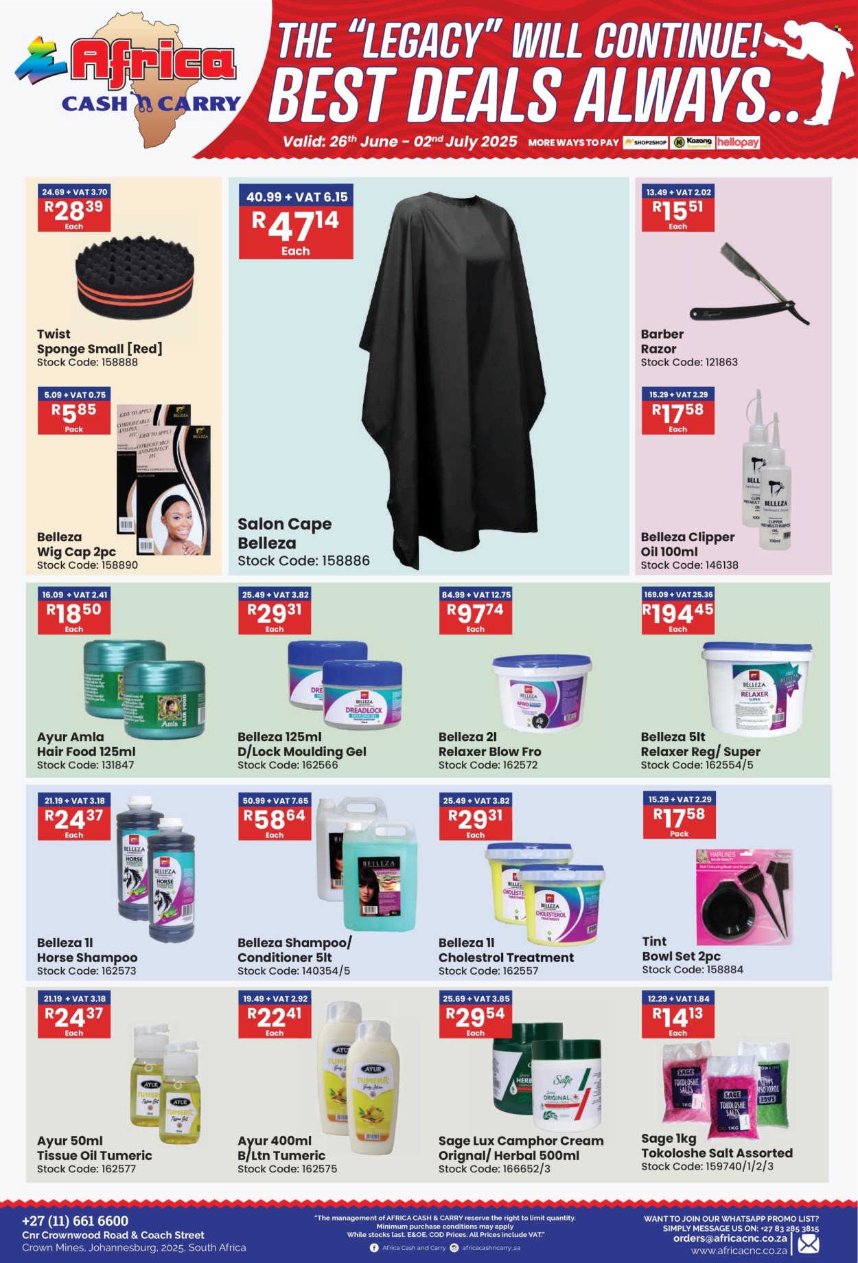Africa Cash & Carry specials - 26/06/2025 - 02/07/2025. Page 25