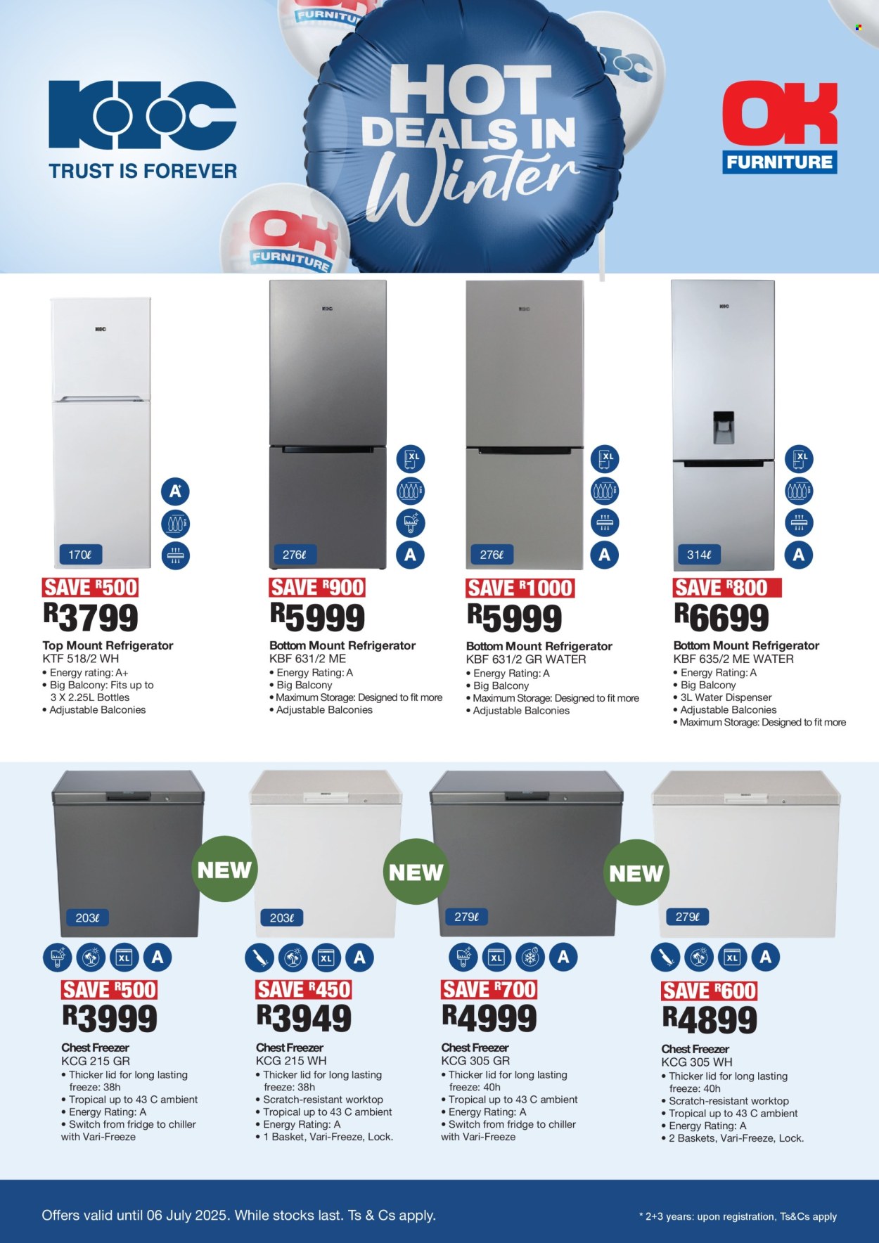 OK Furniture specials - 25/06/2025 - 06/07/2025. Page 1