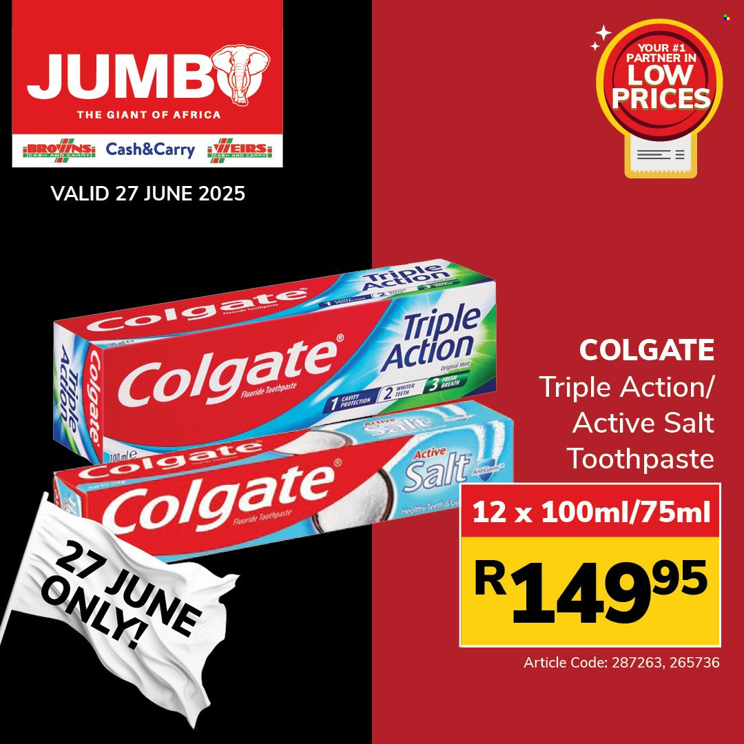 Jumbo Cash & Carry specials - 27/06/2025 - 27/06/2025. Page 16