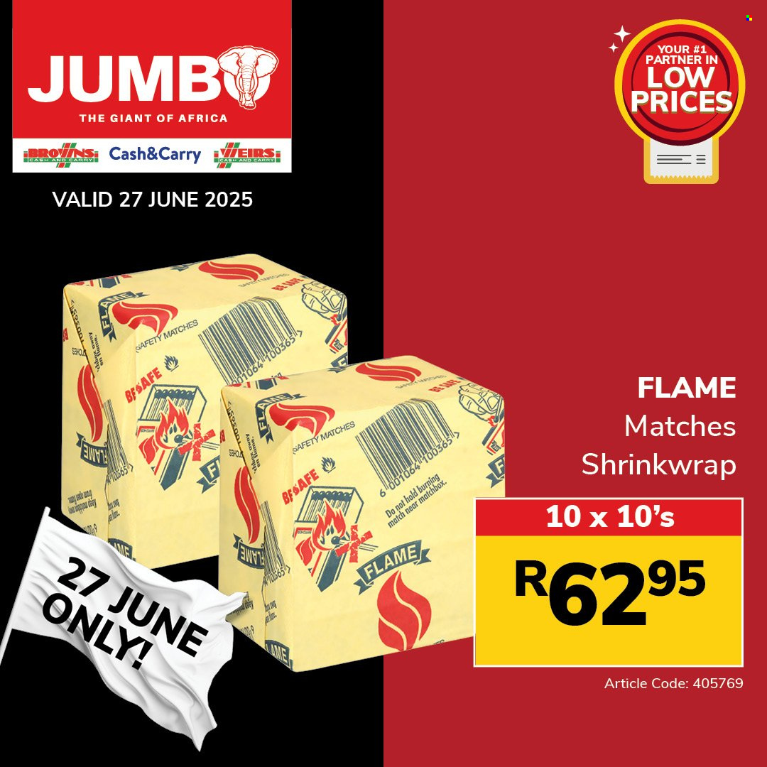 Jumbo Cash & Carry specials - 27/06/2025 - 27/06/2025. Page 17
