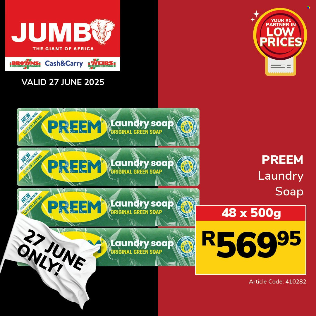 Jumbo Cash & Carry specials - 27/06/2025 - 27/06/2025. Page 18