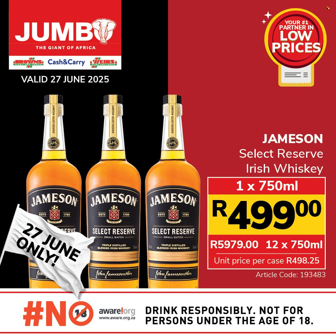 Jumbo Cash & Carry specials - 27/06/2025 - 27/06/2025. Page 23