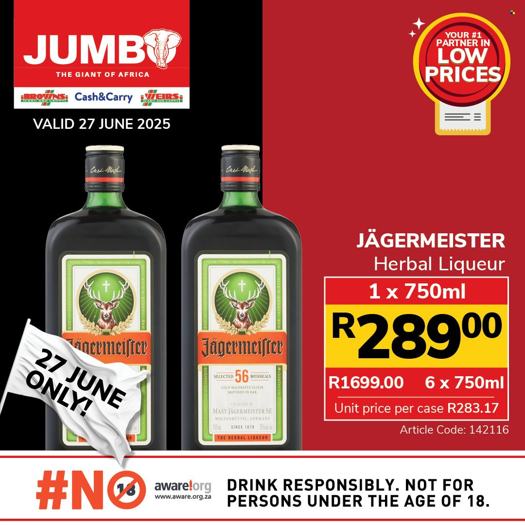 Jumbo Cash & Carry specials - 27/06/2025 - 27/06/2025. Page 42
