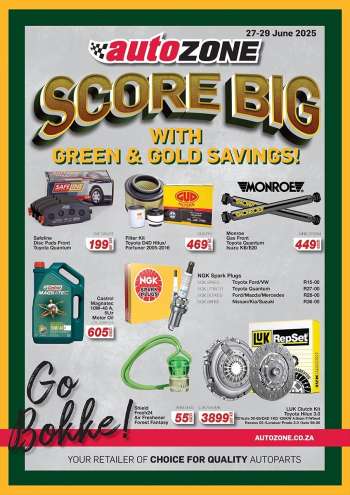 AutoZone catalogue  - 27/06/2025 - 29/06/2025.