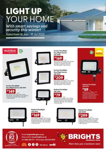 Brights Hardware catalogue  - 16/06/2025 - 19/07/2025.