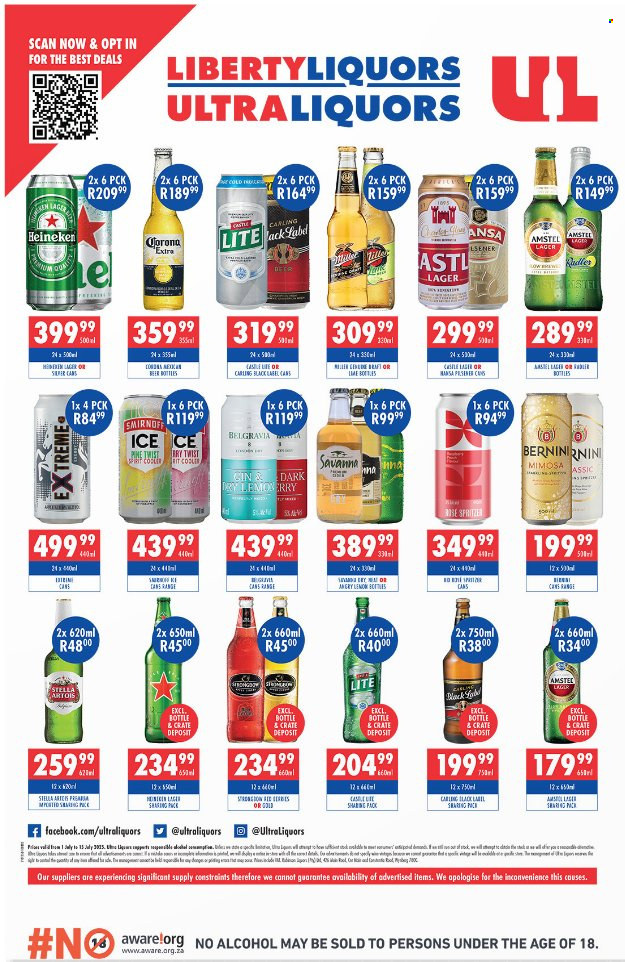 Liberty Liquors specials - 01/07/2025 - 15/07/2025. Page 4