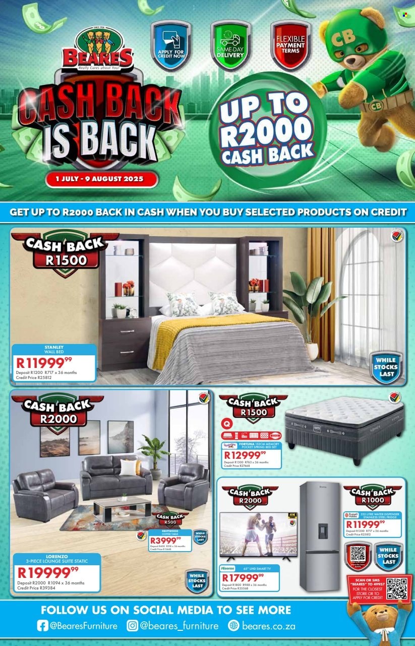 Beares specials - 01/07/2025 - 09/08/2025. Page 1
