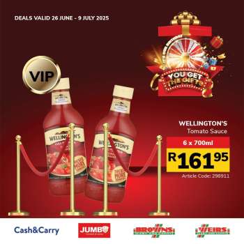 Jumbo Cash & Carry catalogue  - 26/06/2025 - 09/07/2025.