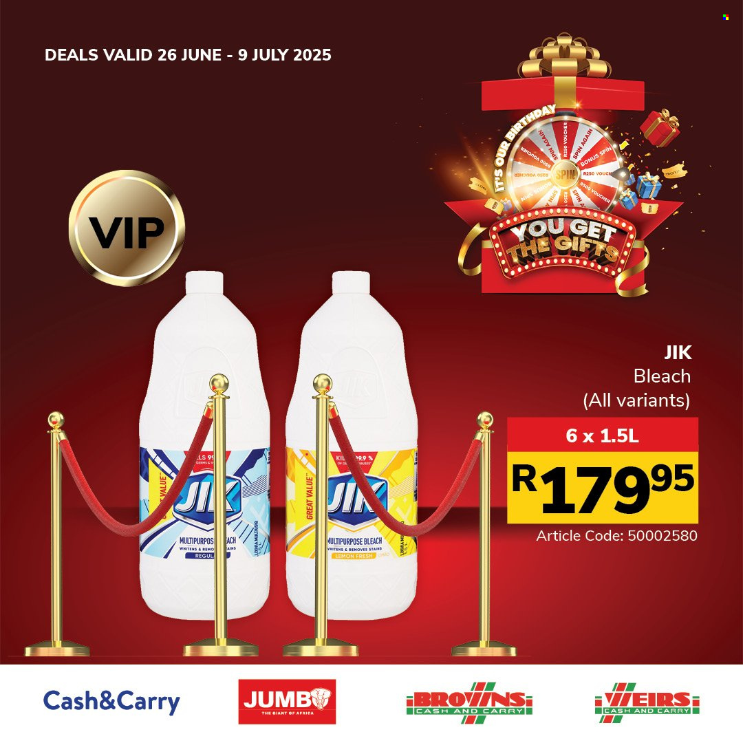 Jumbo Cash & Carry specials - 26/06/2025 - 09/07/2025. Page 3