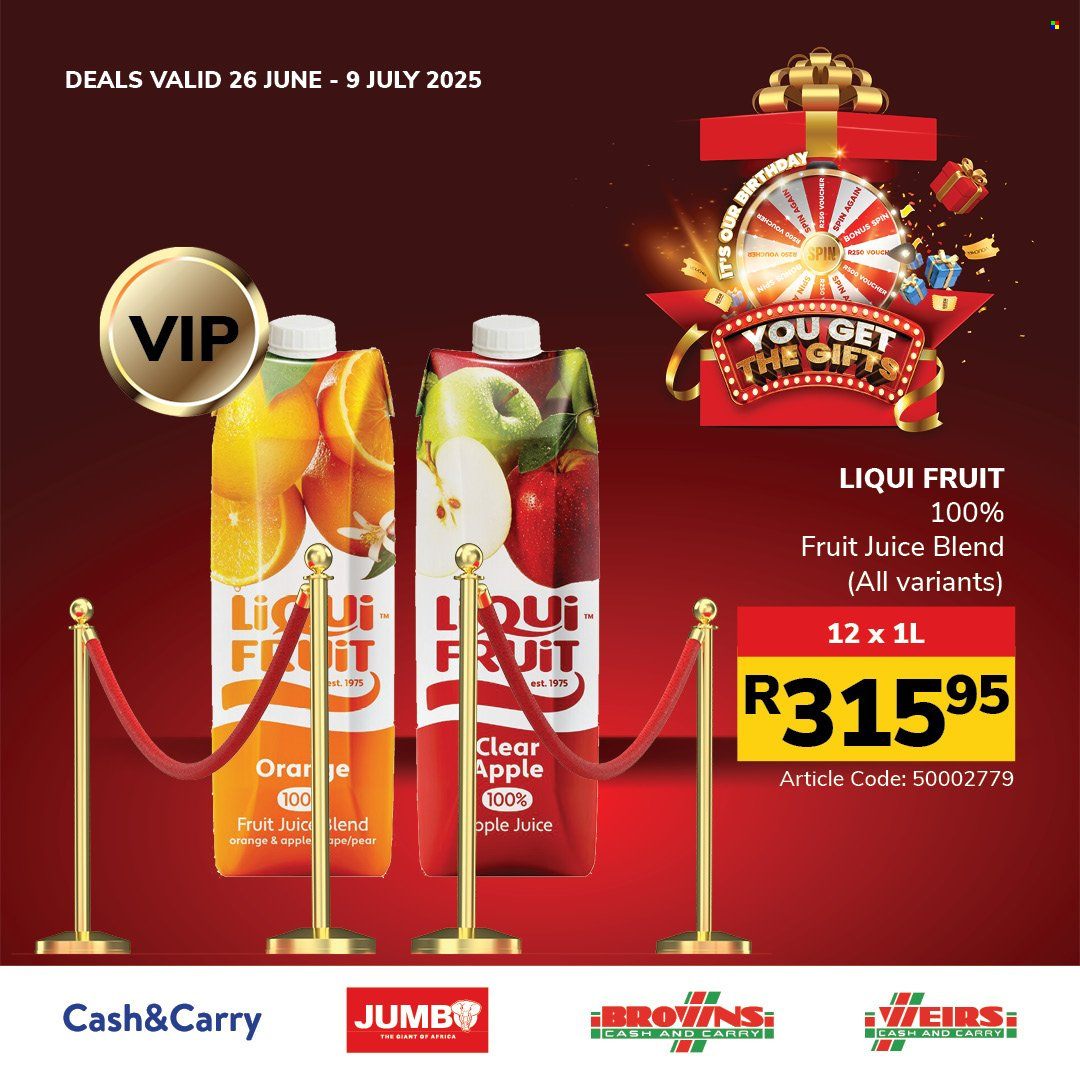 Jumbo Cash & Carry specials - 26/06/2025 - 09/07/2025. Page 6