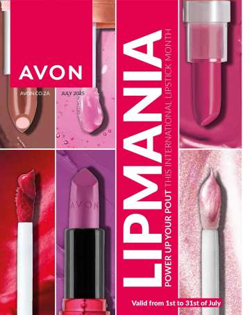 Avon catalogue  - 01/07/2025 - 31/07/2025.
