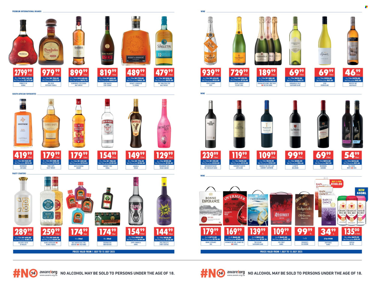 Ultra Liquors specials - 01/07/2025 - 15/07/2025. Page 2