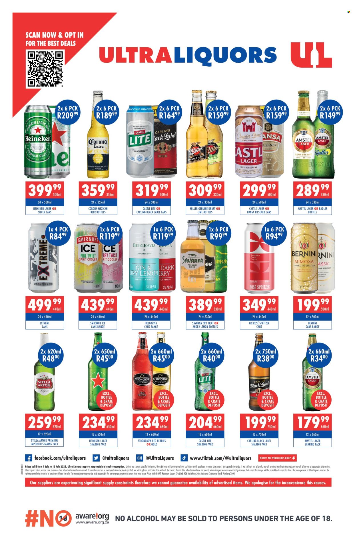 Ultra Liquors specials - 01/07/2025 - 15/07/2025. Page 3