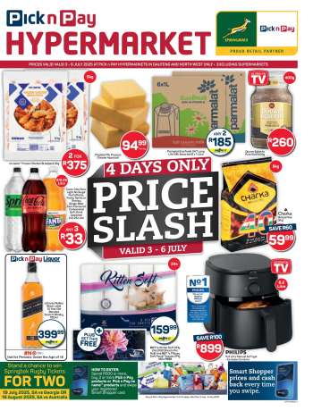 Pick n Pay Hypermarket catalogue  - 03/07/2025 - 06/07/2025.