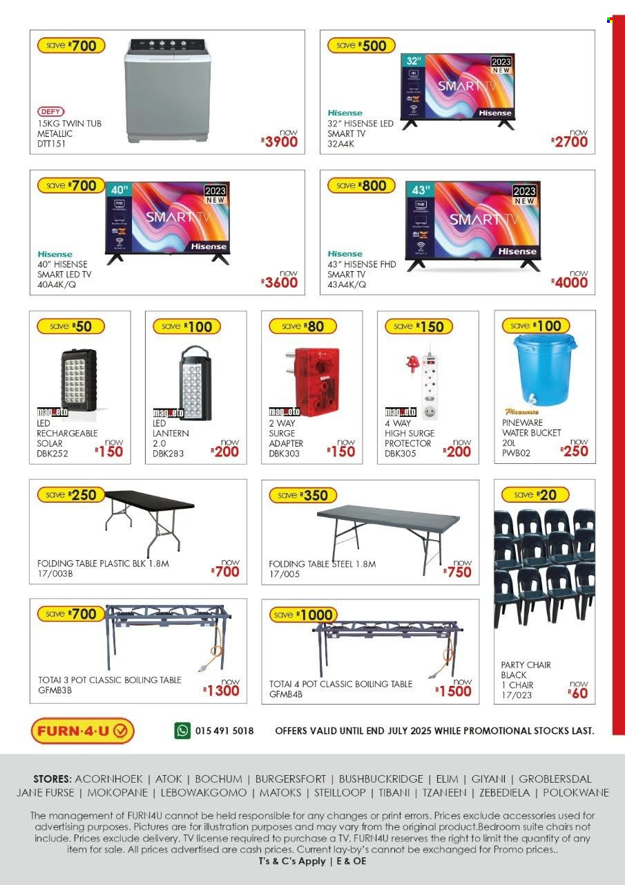 Furn 4 U specials - 01/07/2025 - 31/07/2025. Page 8