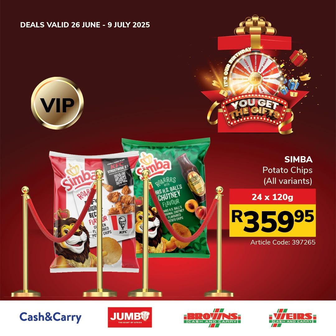 Jumbo Cash & Carry specials - 26/06/2025 - 09/07/2025. Page 17