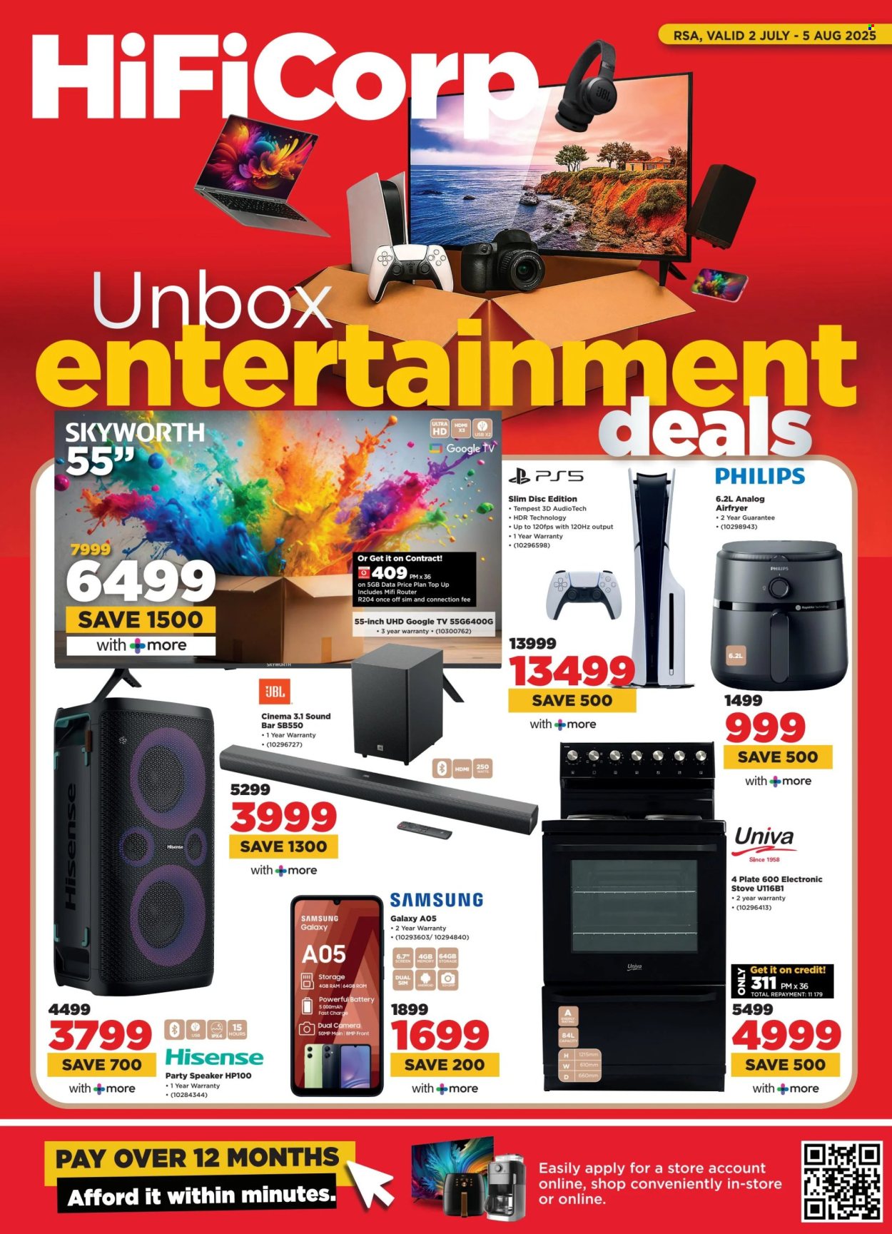 HiFi Corp specials - 02/07/2025 - 05/08/2025. Page 1