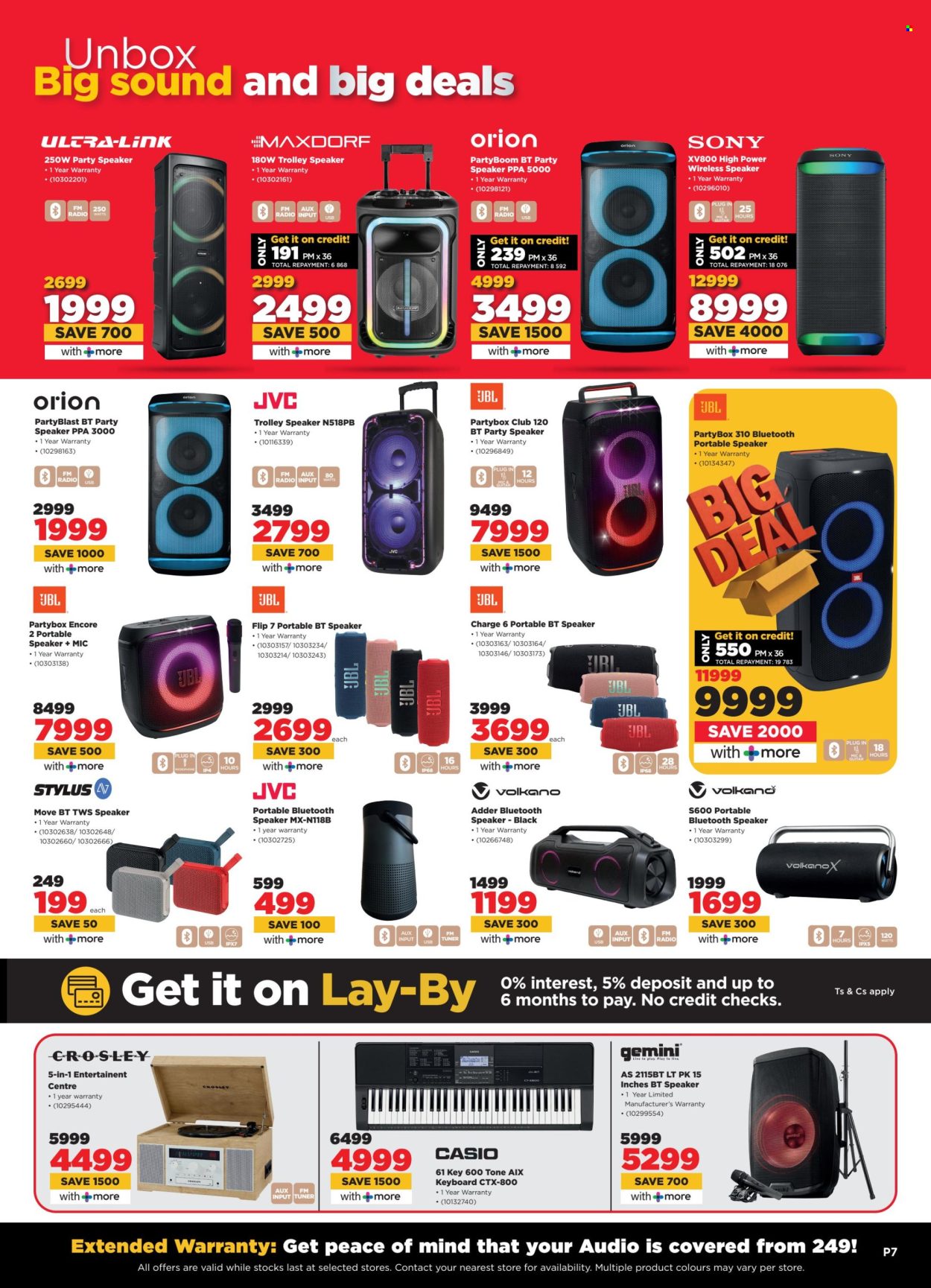 HiFi Corp specials - 02/07/2025 - 05/08/2025. Page 7