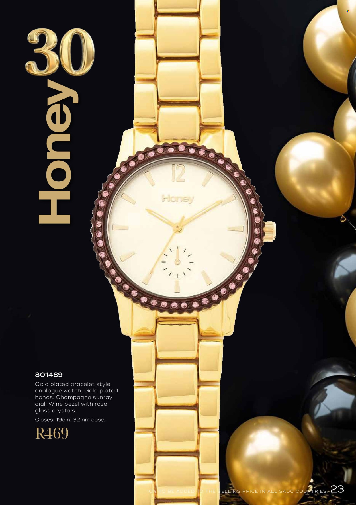 Honey specials. Page 25
