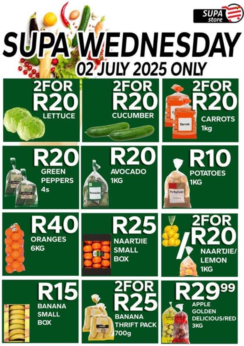Supa Store specials - 02/07/2025 - 02/07/2025. Page 1