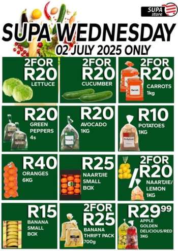 Supa Store catalogue  - 02/07/2025 - 02/07/2025.