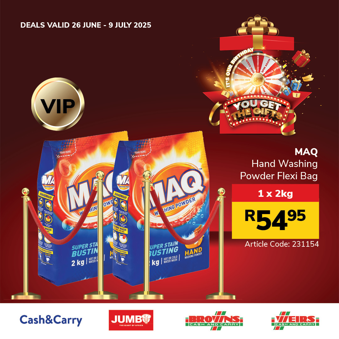 Jumbo Cash & Carry specials - 26/06/2025 - 09/07/2025. Page 21