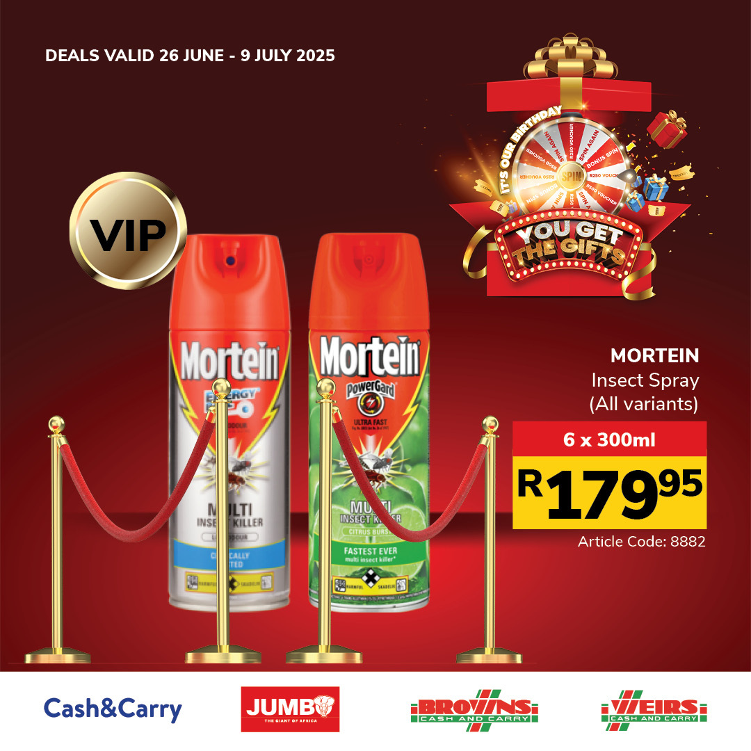 Jumbo Cash & Carry specials - 26/06/2025 - 09/07/2025. Page 22