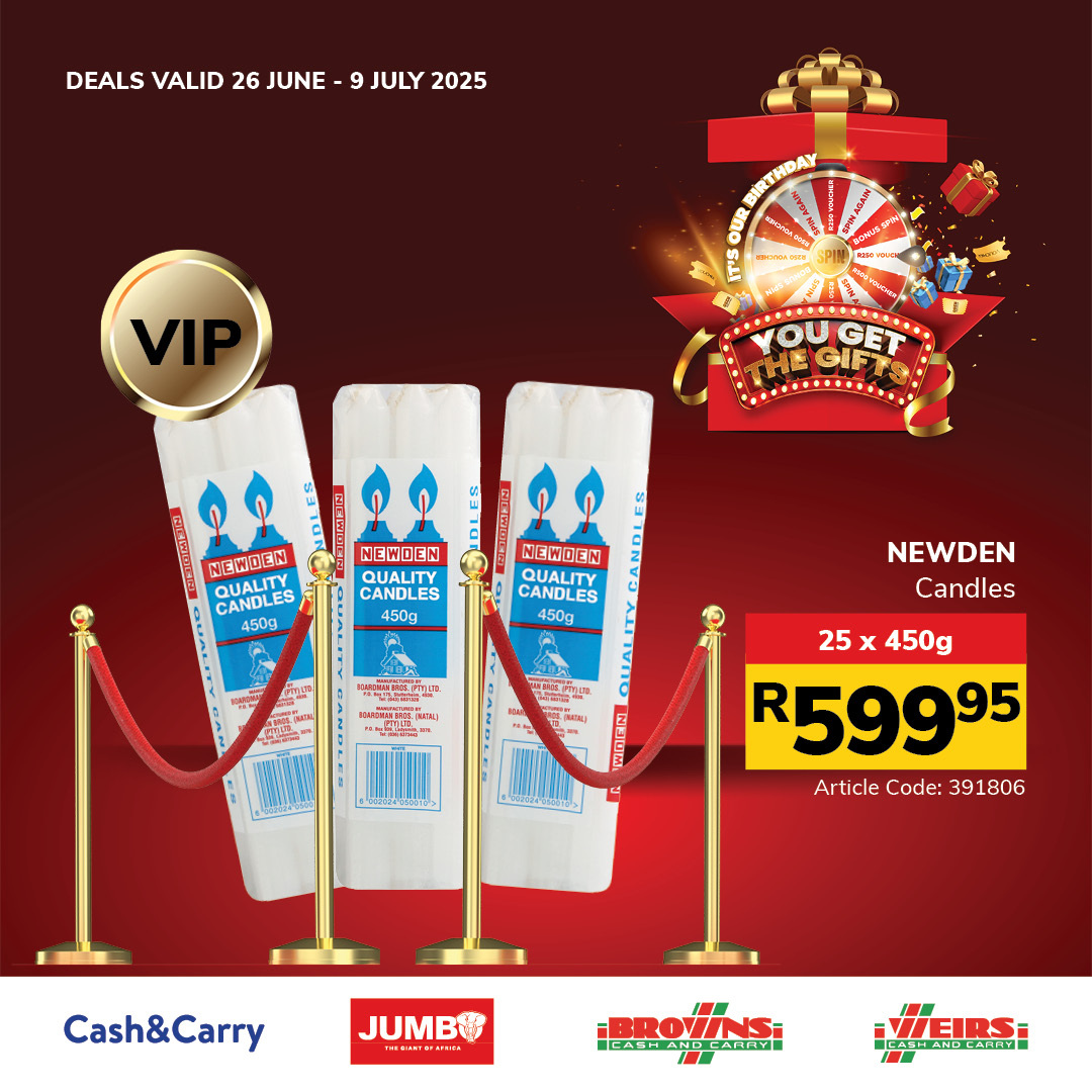 Jumbo Cash & Carry specials - 26/06/2025 - 09/07/2025. Page 33