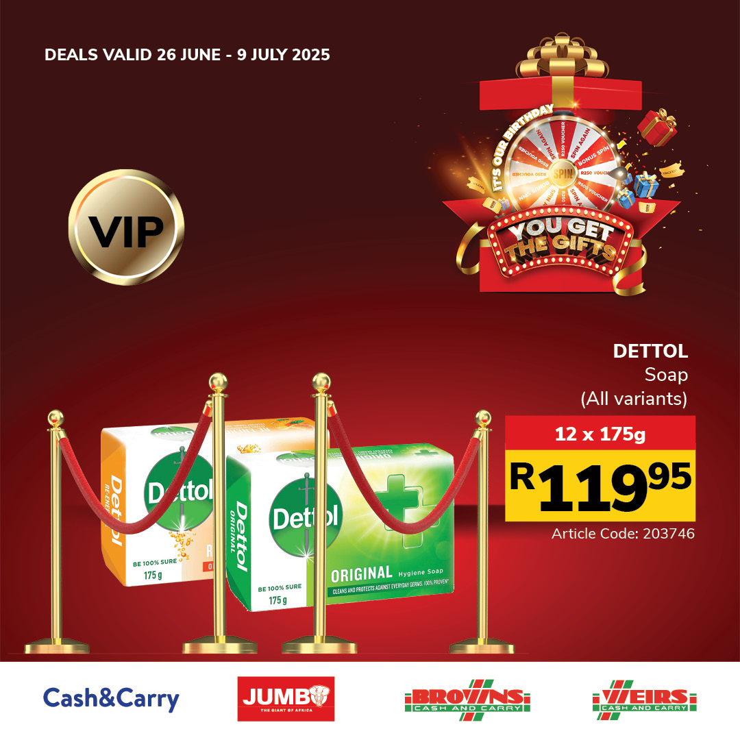 Jumbo Cash & Carry specials - 26/06/2025 - 09/07/2025. Page 34