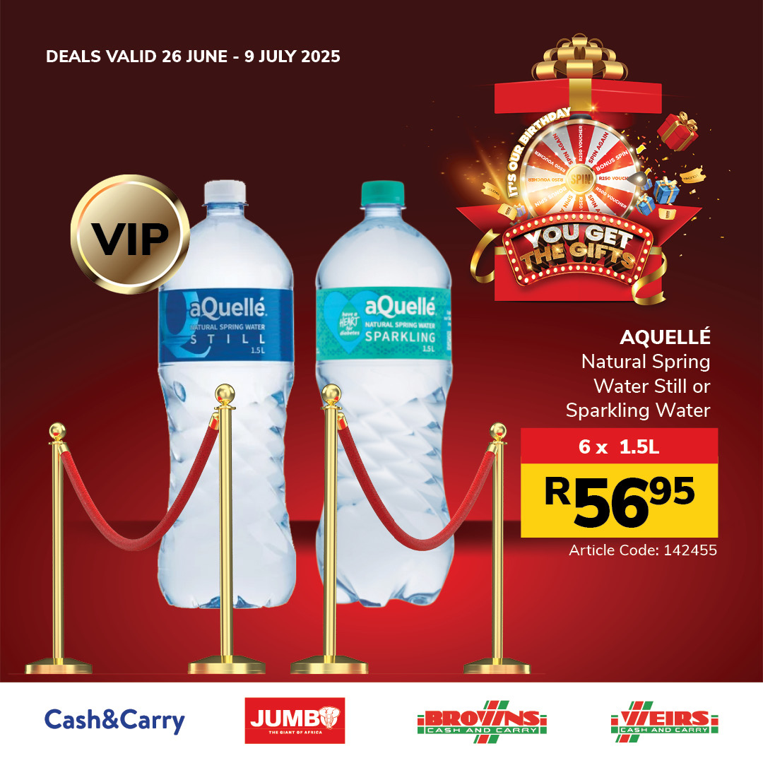 Jumbo Cash & Carry specials - 26/06/2025 - 09/07/2025. Page 36