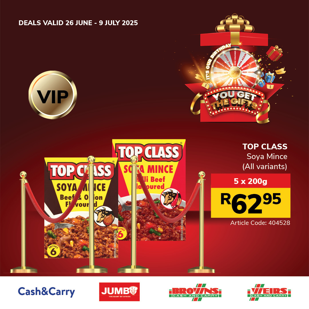 Jumbo Cash & Carry specials - 26/06/2025 - 09/07/2025. Page 37