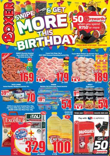 Boxer catalogue  - 07/07/2025 - 23/07/2025.