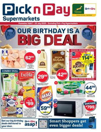 Pick n Pay QualiSave catalogue  - 07/07/2025 - 23/07/2025.