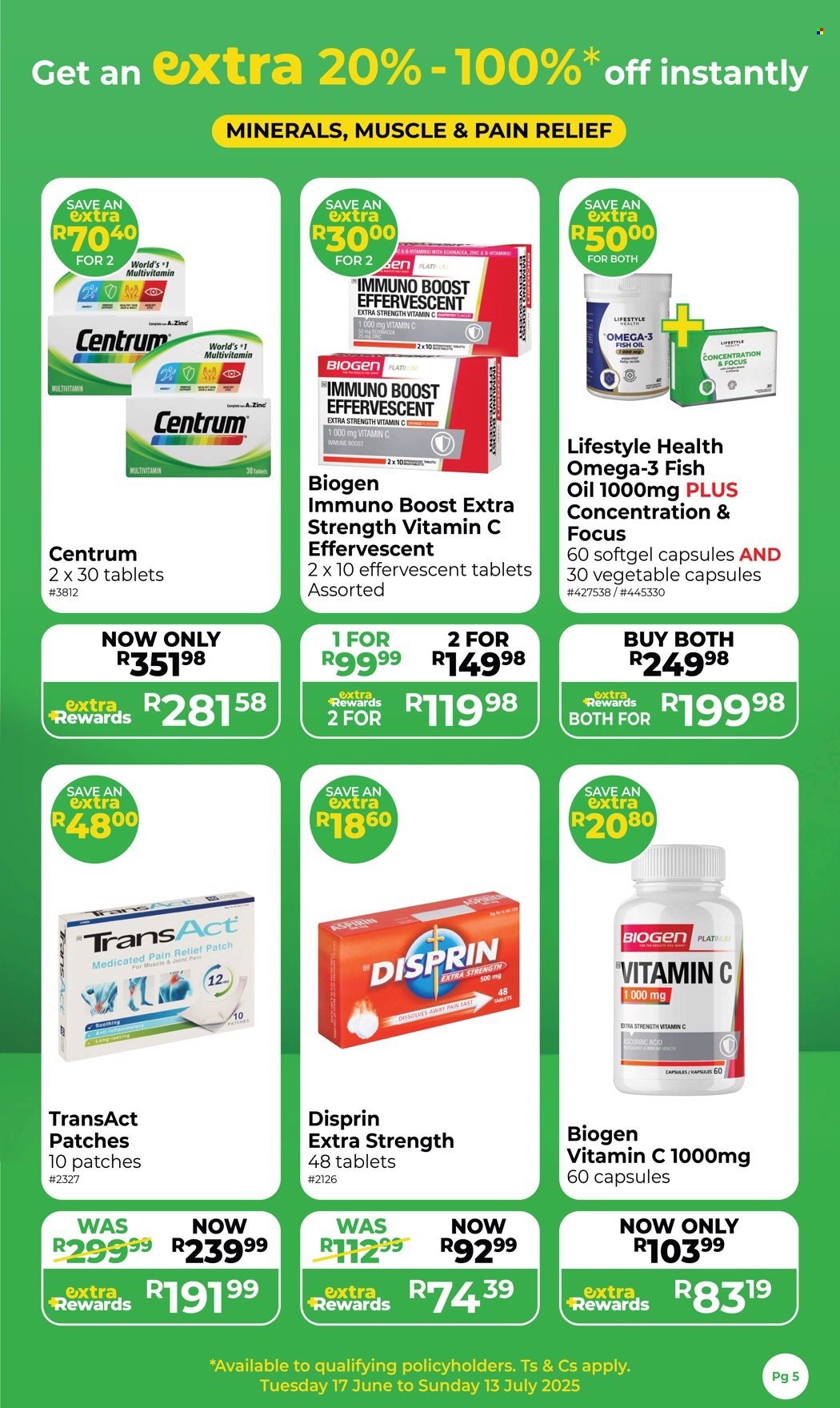 Dis-Chem specials - 17/06/2025 - 13/07/2025. Page 5