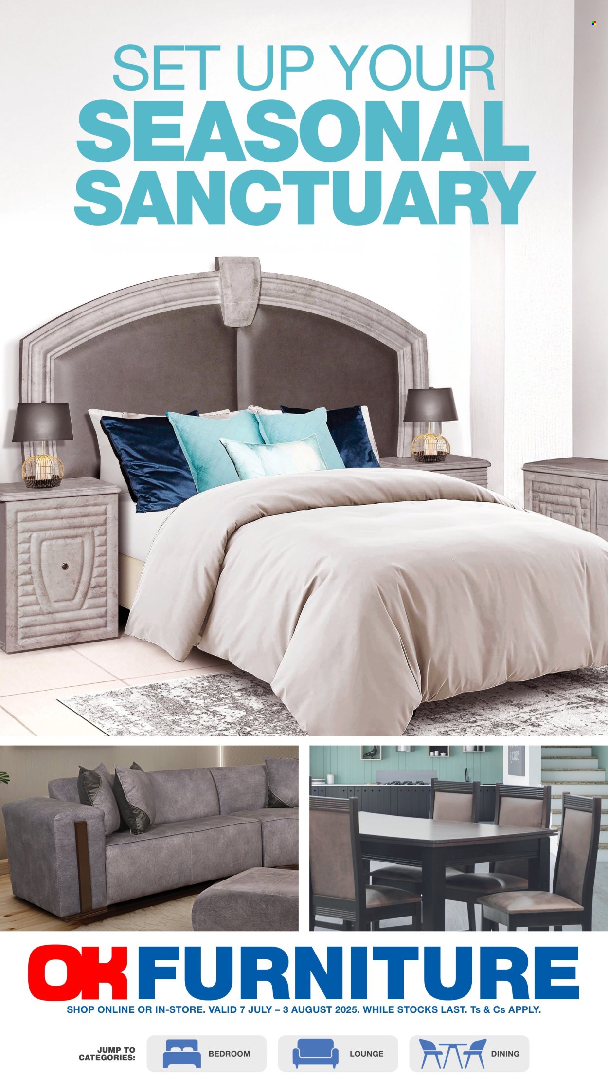 OK Furniture specials - 07/07/2025 - 03/08/2025. Page 1