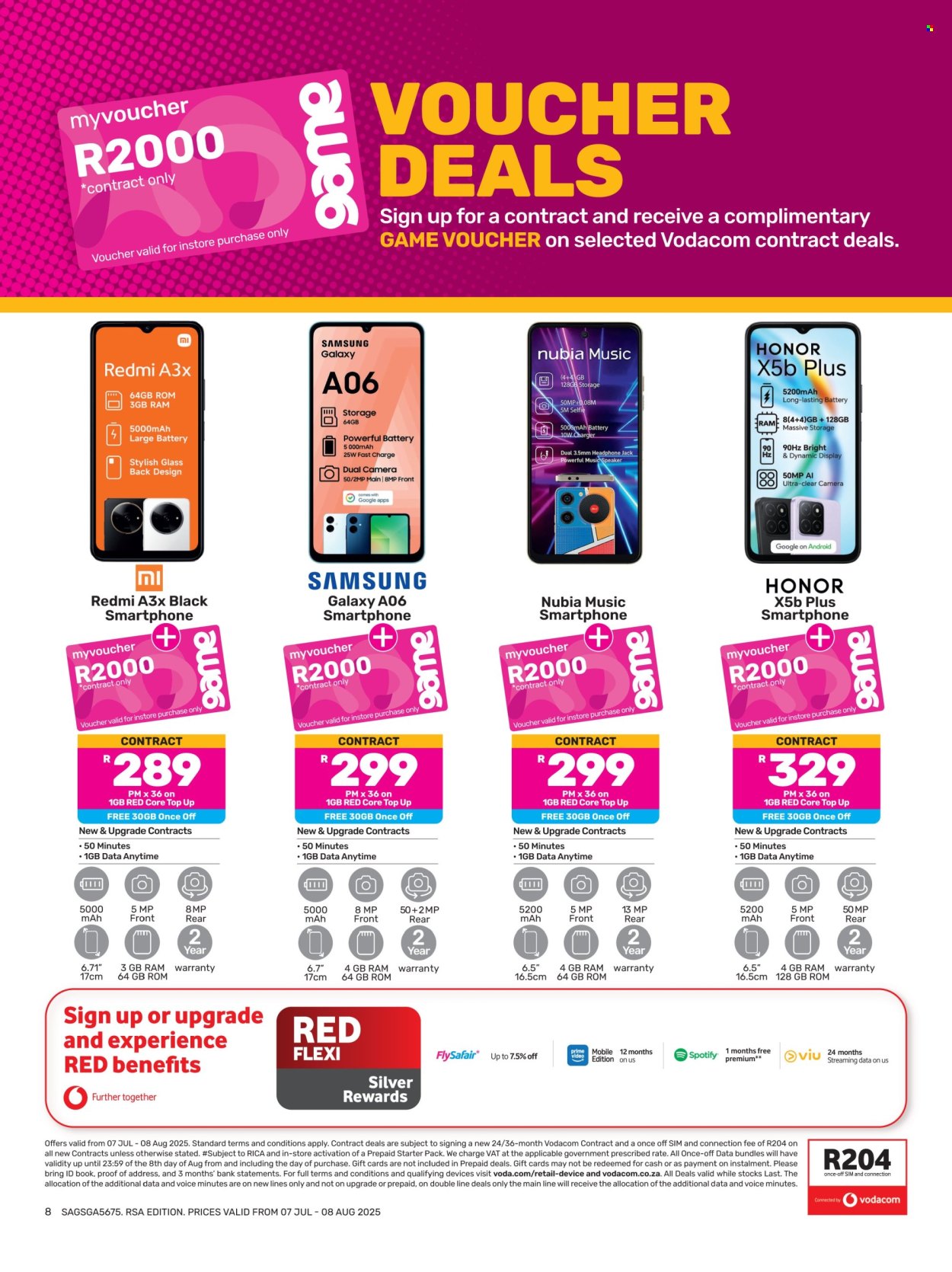 Game specials - 07/07/2025 - 08/08/2025. Page 8