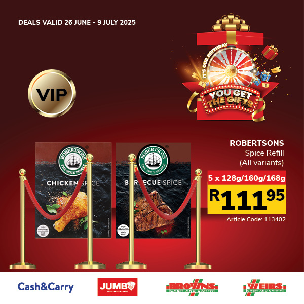 Jumbo Cash & Carry specials - 26/06/2025 - 09/07/2025. Page 38