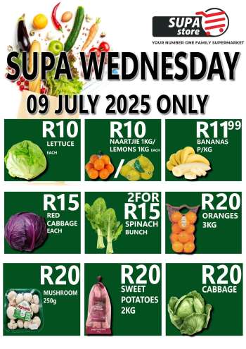 Supa Store catalogue  - 09/07/2025 - 09/07/2025.