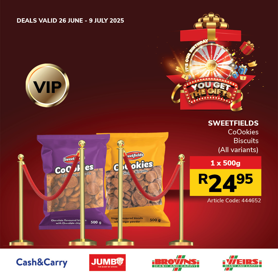 Jumbo Cash & Carry specials - 26/06/2025 - 09/07/2025. Page 52