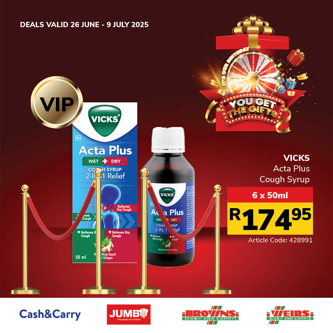 Jumbo Cash & Carry specials - 26/06/2025 - 09/07/2025. Page 54
